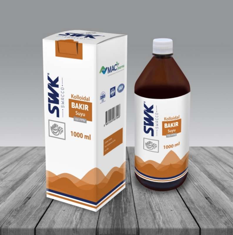 Kolloidal Bakır 1000 ML 300 PPM